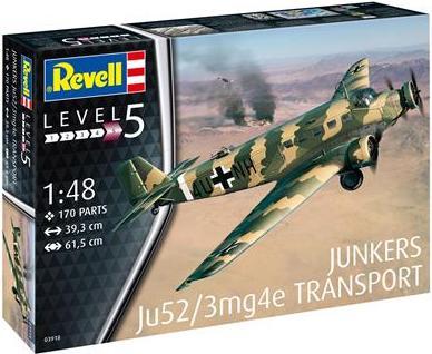 Produktbild Revell Junkers Ju52/3m Transport
