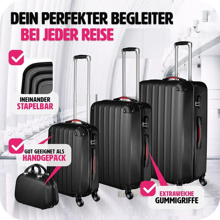 Produktbild tectake Schwarz | Nr. 403412 (90 l, M (50 - 90l), L (90 - 115l), XL (ab 115l))
