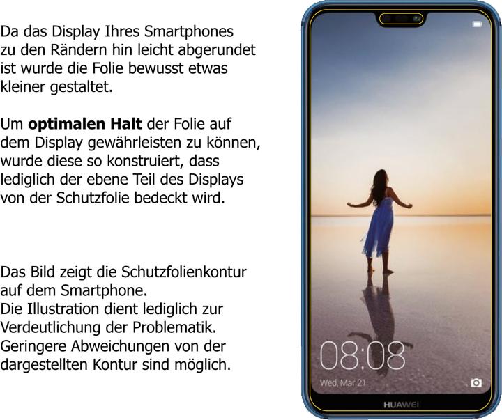 Produktbild Dipos Displayschutzfolie Crystalclear (6 Stück, Huawei P20 Lite)