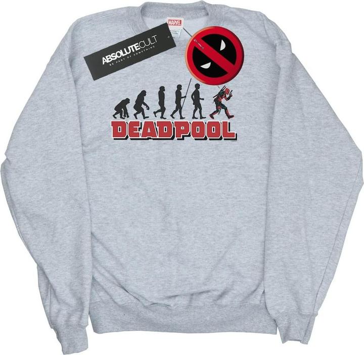 Actual product image Mens Deadpool Evolution Sweatshirt (M)