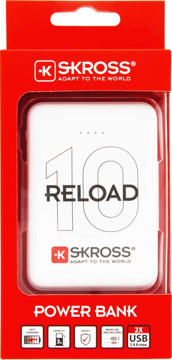 Actual product image Skross Reload 10 (10000 mAh, 10 W, 37.37 Wh)