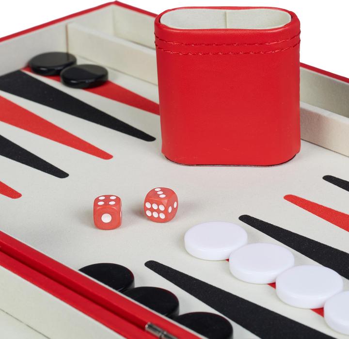 Produktbild Relaxdays Backgammon-Koffer