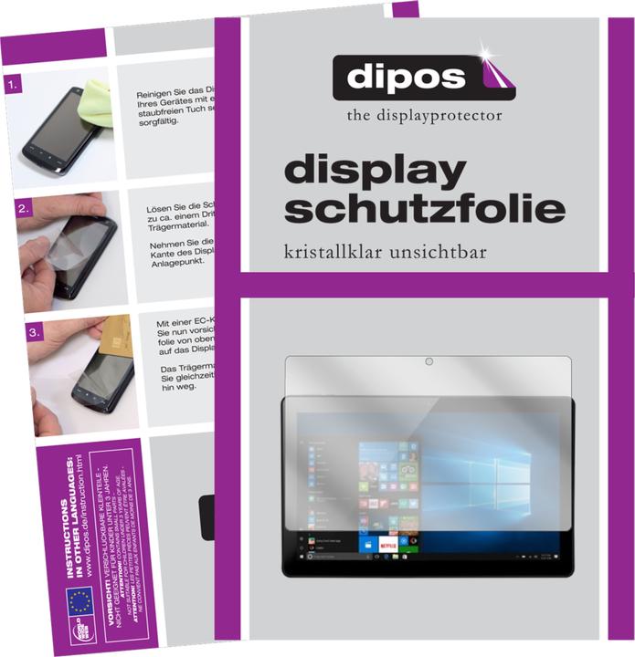 Image du produit Dipos Film de Protection d’écran Crystalclear (2 pièce(s), Odys Fusion Win 12 Pro 2in1)