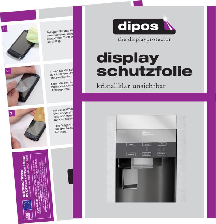 Actual product image Dipos Screen Protector Crystalclear (2 Piece, GSJ 361 DIDV)