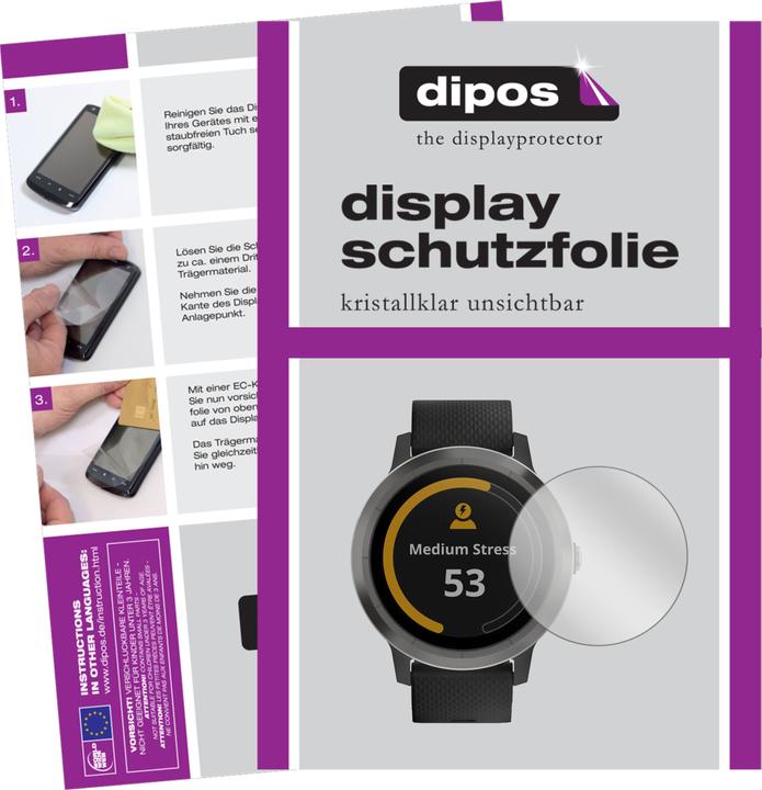 Dipos Displayschutzfolie Crystalclear