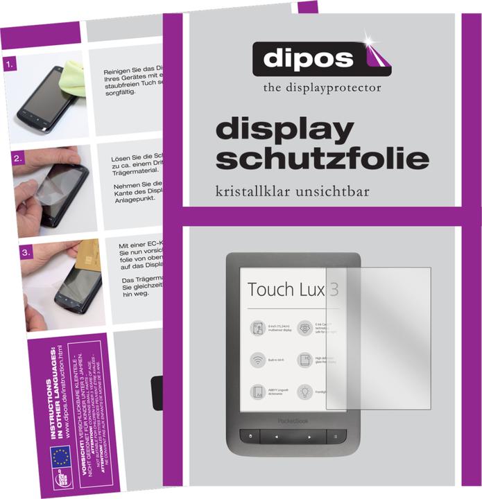 Produktbild Dipos Displayschutzfolie Crystalclear (2 Stück, Touch Lux 3)