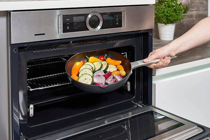 Immagine prodotto Zyliss Ultimate Pro (20 cm, Padella per friggere, Acciaio inossidabile, Alluminio)