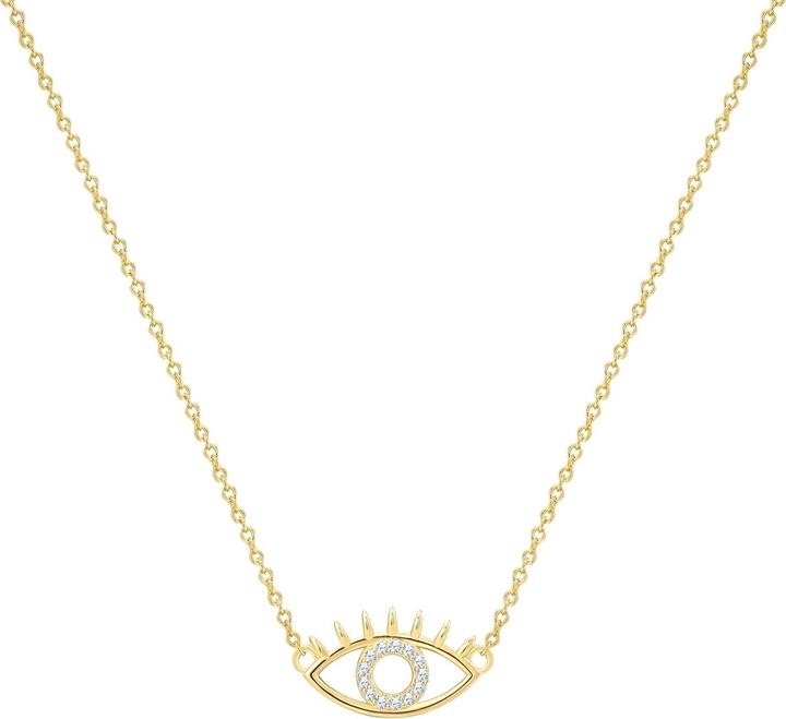 Produktbild Glanzstücke München Damen Kette Allsehendes Auge Sterling Silber - 34676 (Sterling Silber, 40 - 45 cm)