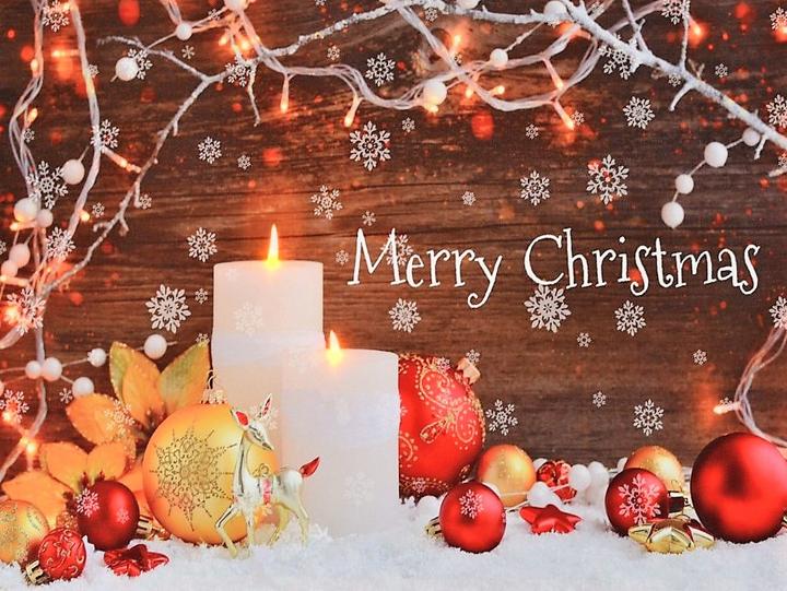 Immagine prodotto GuGus LED Bild aus Canvas Schriftzug: Merry Christmas 2 LED