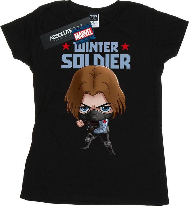 Winter Soldier Bucky Toon TShirt (S)