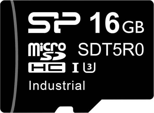 Actual product image Silicon Power Memory card, 16GB, microSDXC, 93MB/s, 80MB/s (16 GB, microSDXC, U3, UHS-I)