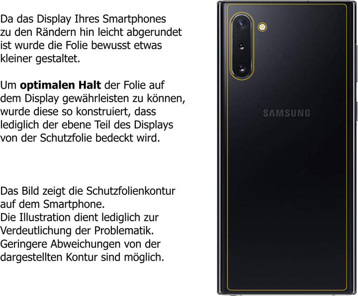 Immagine prodotto Dipos Pellicola Protettiva Antiriflesso (6 Pezzo/i, Samsung Galaxy Note 10)
