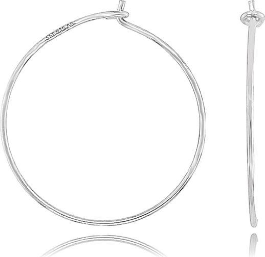 Actual product image Leyda Hoop earrings fine (Silver 925)