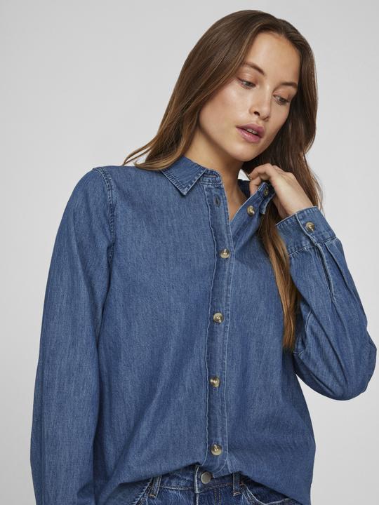 Produktbild Vila Langarm Jeanshemd (40)