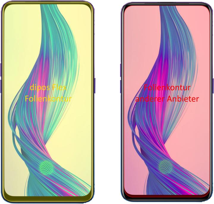 Image du produit Dipos Film de Protection d’écran Full-Cover 3D (3 pièce(s), Oppo Realme X Master Edition)