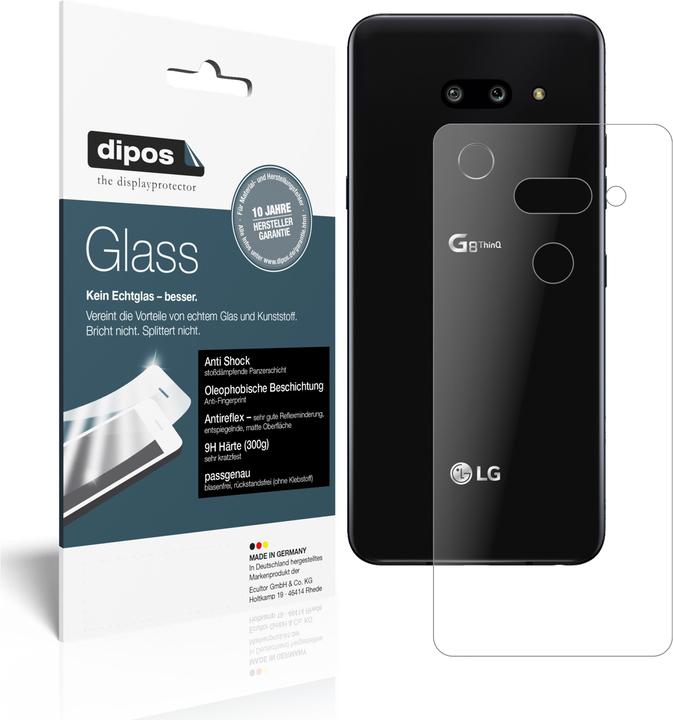 Actual product image Dipos Screen Protector Anti-Shock (2 Piece, G8 ThinQ)