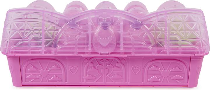 Actual product image Hatchimals Rainbowcation egg carton with wolf family, playset with 10 CollEGGtibles figures and 2 Zu