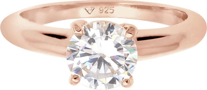 Actual product image Elli Solitaire ring (64, 925 Silver)