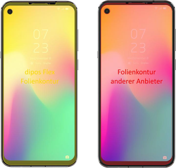 Actual product image Dipos Screen Protector Full-Cover 3D (2 Piece, Hisense Infinity U30)