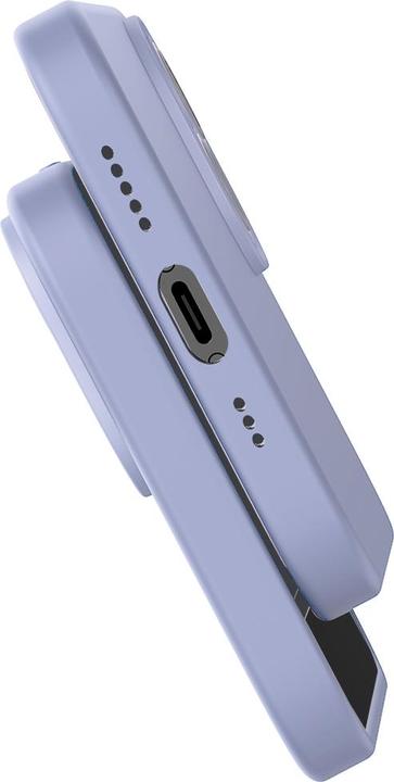 Produktbild Baseus Liquid Silica Gel Case for iPhone 14 Plus (lavender)+ tempered glass + cleaning kit (Apple iPhone 14 Plus)