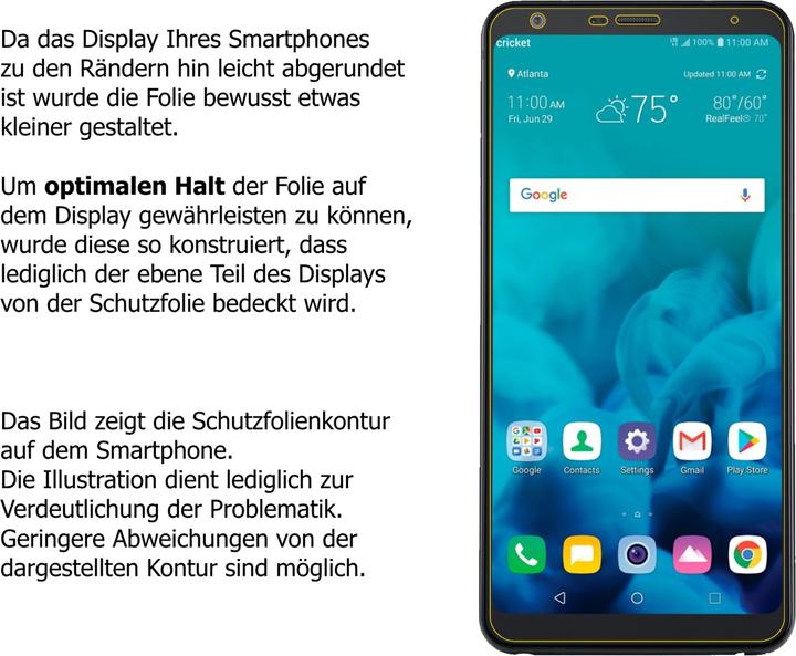 Image du produit Dipos Film de Protection d’écran Anti-Shock (2 pièce(s), LG Stylo 4)