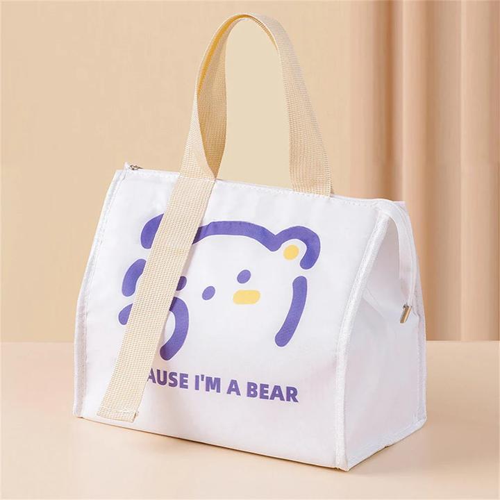 Image du produit Only-Bags.Store Sacs à déjeuner isolés Lunch Box Organizer Imperméable Camping Nourriture Boisson Sac isotherme