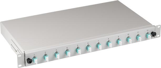 Produktbild EFB Elektronik B71901L12OM3 LWL-Steckverbinder LC 1 Stück(e) Aqua-Farbe (CAT3, 0.24 m)