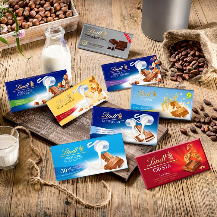 Produktbild Lindt Cresta Milch Tafelschokolade (100 g)