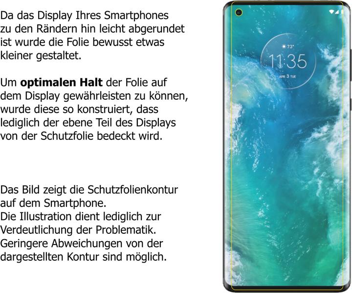 Image du produit Dipos Film de Protection d’écran Anti-Shock (1 pièce(s), Motorola Edge+)