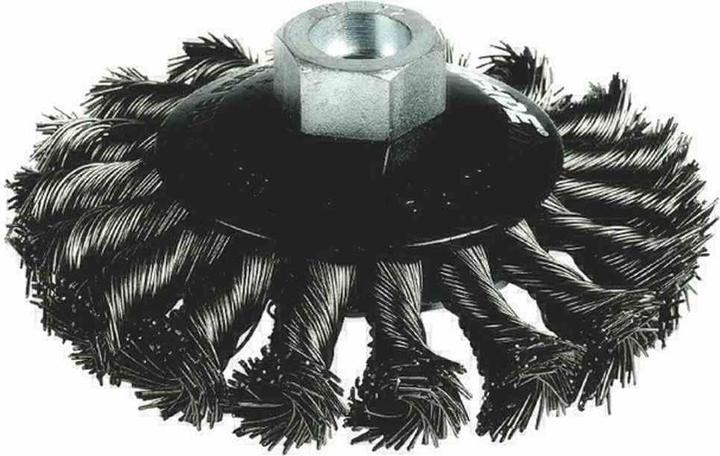 Image du produit Ironside Brosse à disque 125mm/22,2 torsadée, pour meuleuse d'angle