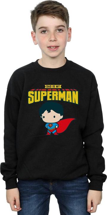 Produktbild Superman My Dad Is My Hero Sweatshirt Jungen (152, 158)