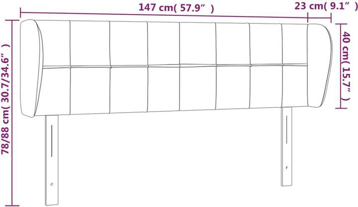Produktbild VidaXL Sherwynd (147 x 23 x 88 cm)