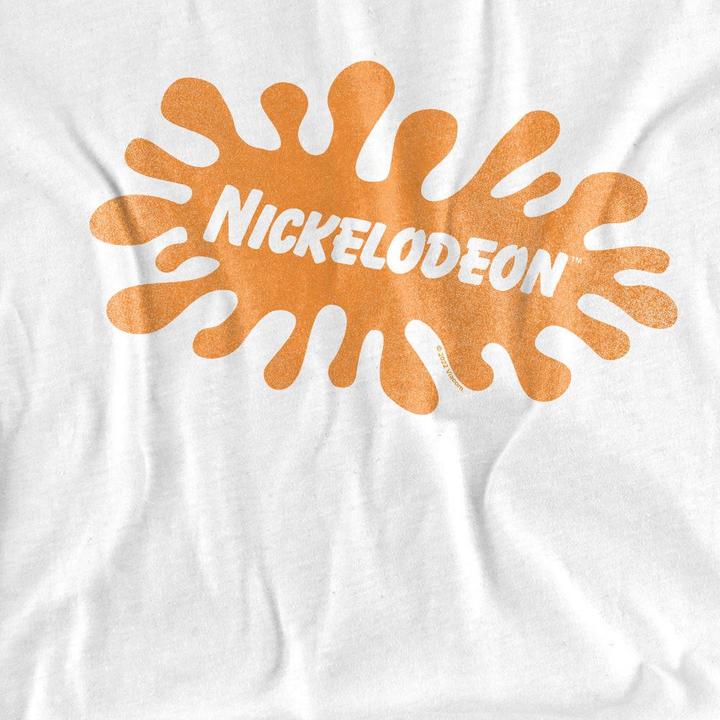 Actual product image Nickelodeon Unisex Adult Retro Splat Logo T-Shirt (S)