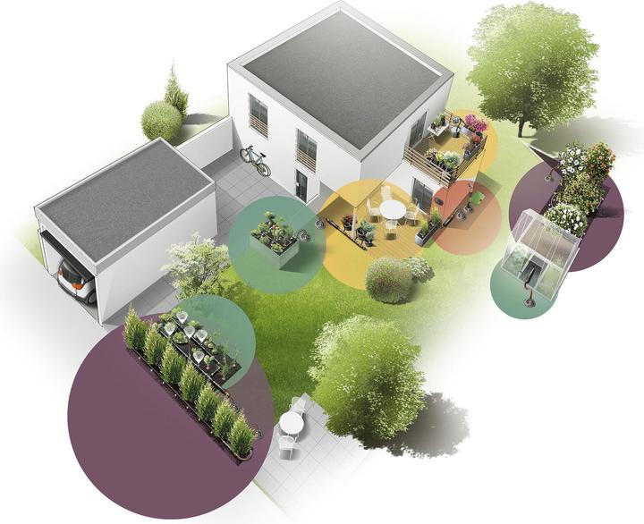 Actual product image Gardena Micro-Drip-System Set vegetable/flower bed (Drip irrigation set)