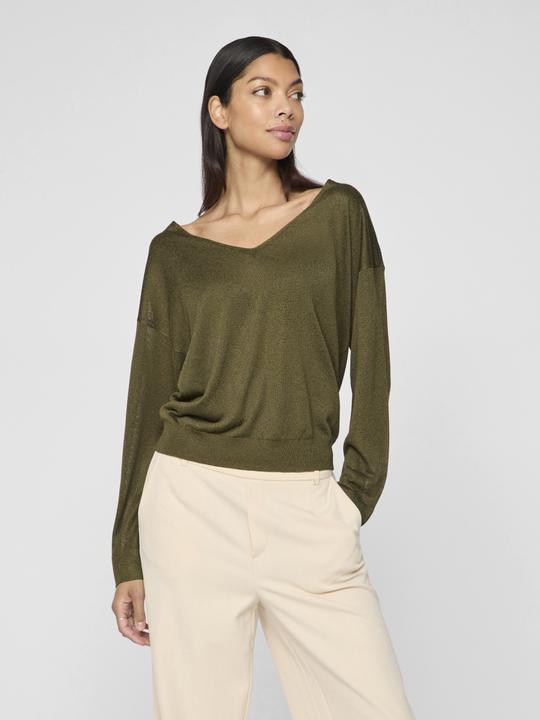 Actual product image Vila V-neck knit jumper (M)