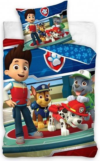 Panda Kindermöbel Bettwäsche Paw Patrol Raumschiff