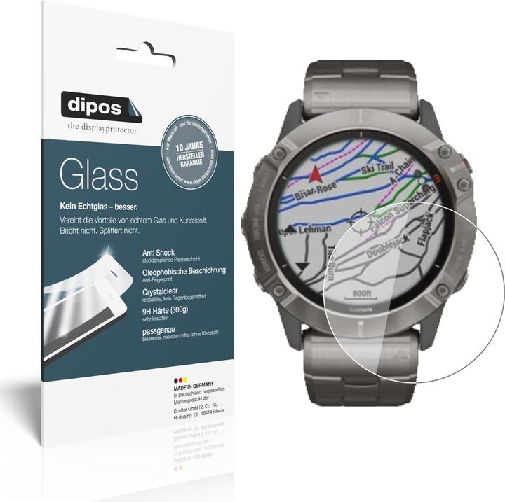 Dipos Displayschutz Anti-Shock