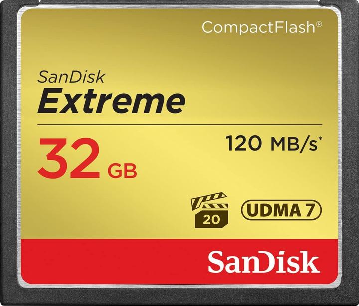 SanDisk Extreme Compact Flash (32 GB, CF)