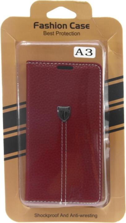 Produktbild Xundd Book Case Fashion for Galaxy A3 - Brown (Samsung Galaxy A3)