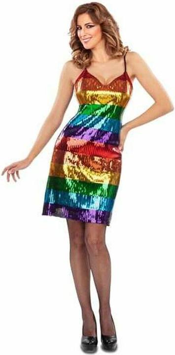 Produktbild My Other Me Verkleidung für Erwachsene Kleid Regenbogen Grösse: S (S)