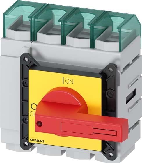 Immagine prodotto Siemens 3LD58200TL13 Interruttore di manovra-sezionatore SENTRON 4 poli 150A 50kA