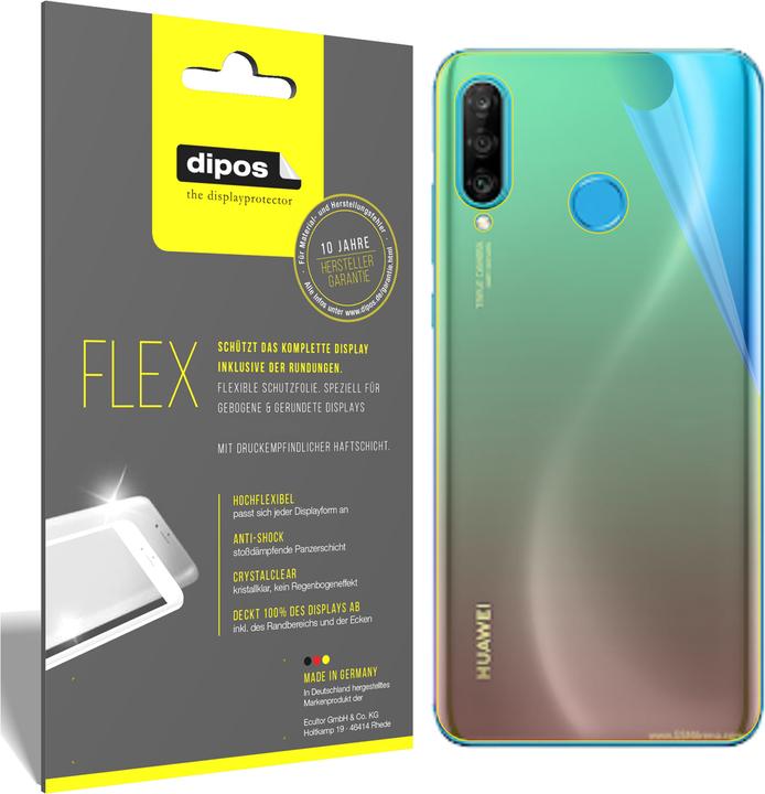 Produktbild Dipos Displayschutzfolie Full-Cover 3D (3 Stück, Huawei P30 Lite)