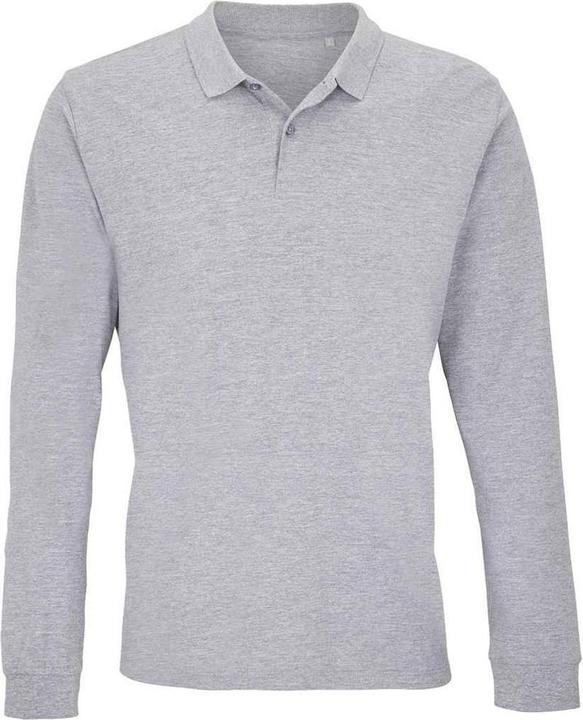 Immagine prodotto Sols Polo unisex adulto Planet Marl Piqué a maniche lunghe (4XL)