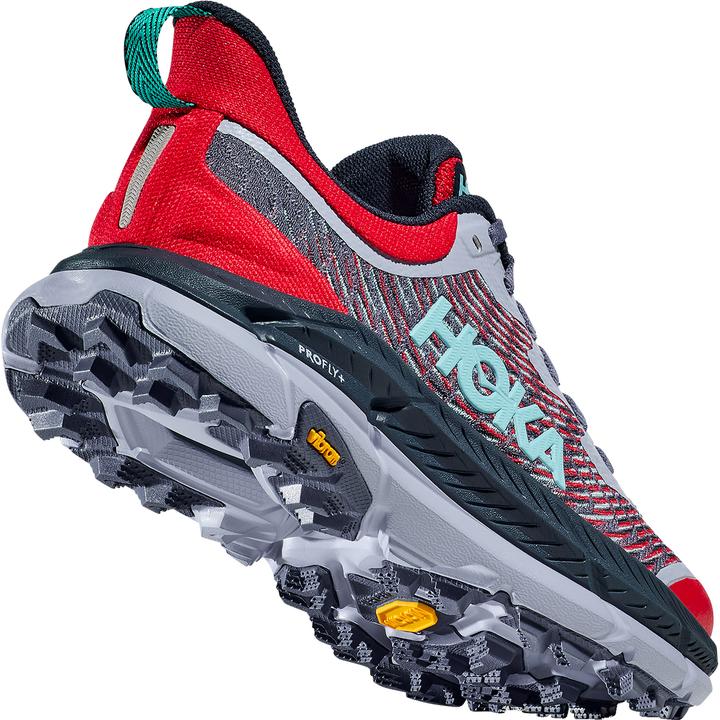 Image du produit Hoka Mafate Speed 4 Laufschuhe Cerise / Stormy Skies Damen (38.5, 39)