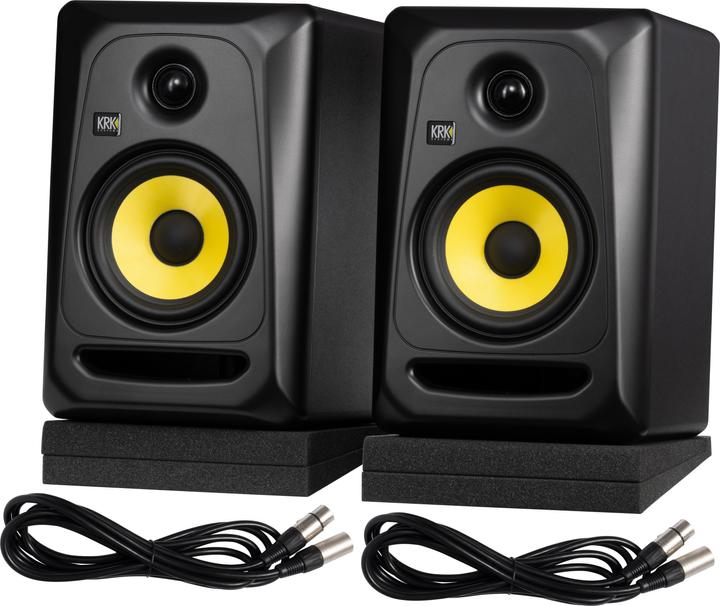 KRK Classic 5 Studio Monitor (Aktiv, Paar, 2x 50 W)