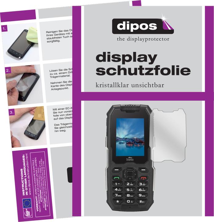 Image du produit Dipos Film de Protection d’écran Crystalclear (5 pièce(s), AGM M2)