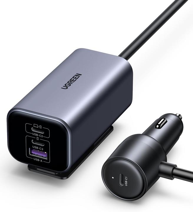 Ugreen Car Charger 150W,USB-C GaN