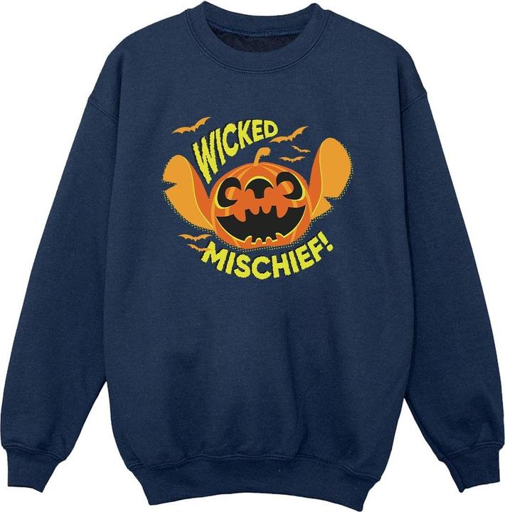 Produktbild Disney Lilo And Stitch Wicked Mischief Sweatshirt Jungen (140, 146)