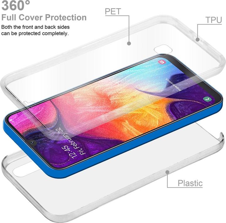 Image du produit Cadorabo TPU 360 degrés Case Cover (Samsung Galaxy A50s, Samsung Galaxy A30s)
