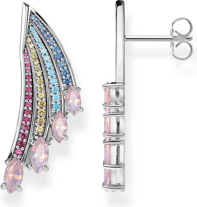 Actual product image Thomas Sabo Earrings (925 sterling silver, Blackened)